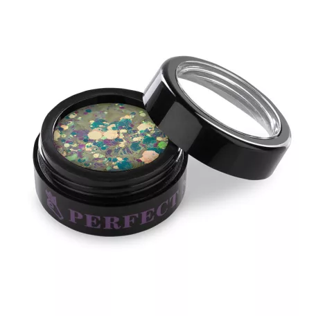 Körömdíszítő Glitter - Multisize - #12 - Perfect Nails