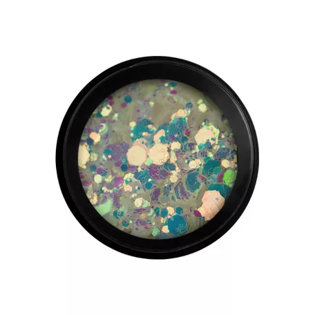 Körömdíszítő Glitter - Multisize - #12 - Perfect Nails