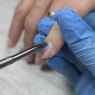 Mini csepp reszelő - Fém narancsfa pálcához -  10db - Perfect Nails