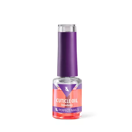 Körömápoló olaj Eper illattal - Cuticle Oil - Strawberry 4ml - Perfect Nails