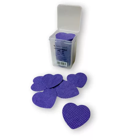 Szálmentes Törlőlap Dobozban 200 db - Lila - Perfect Nails