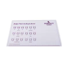 Műkörmös szilikon munkalap - clear - Perfect Nails