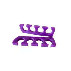   Sterilizálható Szilikon Lábujj Elválasztó - Lila 2db - Perfect Nails
