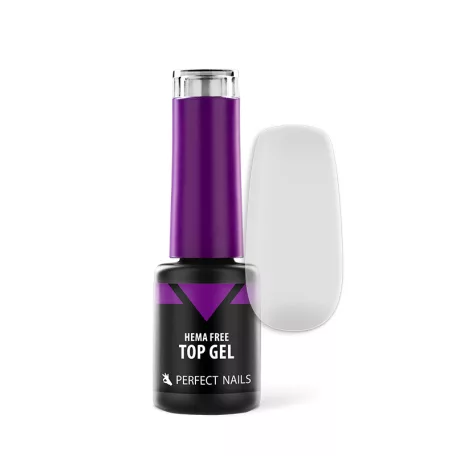 HEMA FREE TOP GEL - Hema mentes Fényzselé 4ml - Perfect Nails