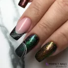 Full Coverage Gel Tip - Zselés Műköröm Tip Készlet 120db - Square Medium - Perfect Nails
