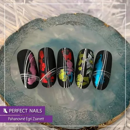 Transzferfólia Készlet - Metallic Mania - 10db - Perfect Nails