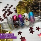 Transzferfólia Készlet - Rainbow - 10db - Perfect Nails