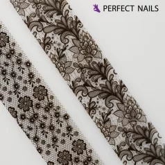 Transzferfólia - Black Lace 02 - Perfect Nails