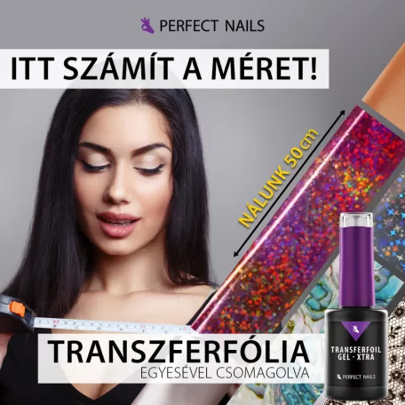 Transzferfólia - White Lace 01 - Perfect Nails