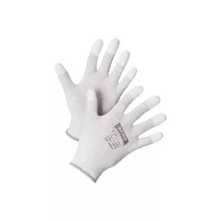 Textilkesztyű Gumírozott Ujjal - S - Perfect Nails
