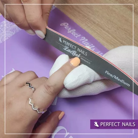 Textilkesztyű Gumírozott Ujjal - S - Perfect Nails
