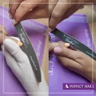 Textilkesztyű Gumírozott Ujjal - S - Perfect Nails