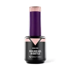   HEMA FREE Builder Gel in Bottle - Színezett üveges építőzselé 15ml - Light Peach - Perfect Nails