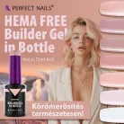 HEMA FREE Builder Gel in Bottle - Színezett üveges építőzselé 15ml - Light Peach - Perfect Nails
