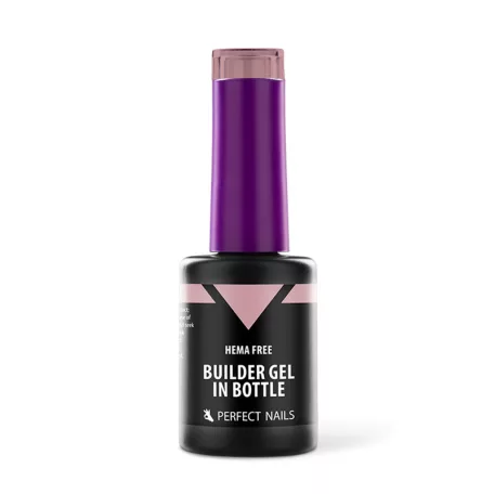 HEMA FREE Builder Gel in Bottle - Színezett üveges építőzselé 8ml - Cover Pink - Perfect Nails