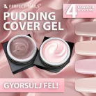 Pudding Cover Gel - Építőzselé - Cover Tan 15g  - Perfect Nails