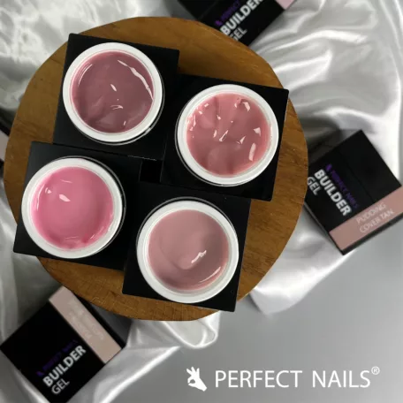 Pudding Cover Gel - Építőzselé - Natural Rose 50g  - Perfect Nails