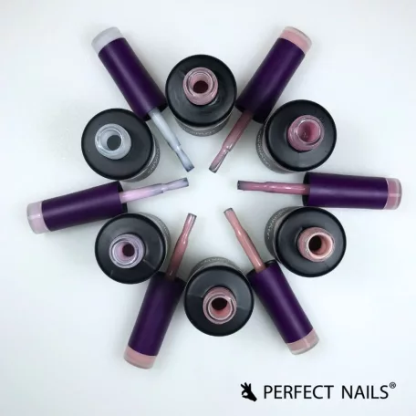HEMA FREE Builder Gel in Bottle - Színezett üveges építőzselé 8ml - Sparkling Rose - Perfect Nails