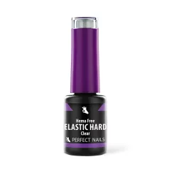   Elastic Hard Base Gel - Hema Free Erősített Gél Lakk Alap - Clear - 4ml - Perfect Nails