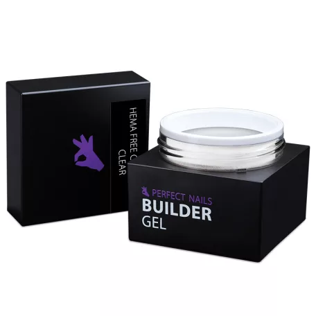 Cool Protein Gel - Hema Free Építőzselé - Clear - 15g   - Perfect Nails