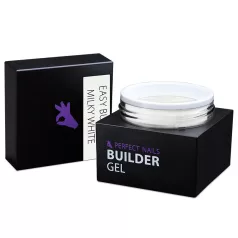   Easy Builder - Építőzselé - Milky White - 15g - Perfect Nails