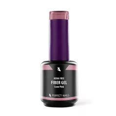  Fiber Vitamin Base Gel - Hema Free Erősített Gél Lakk Alap - Cover Pink - 15ml - Perfect Nails