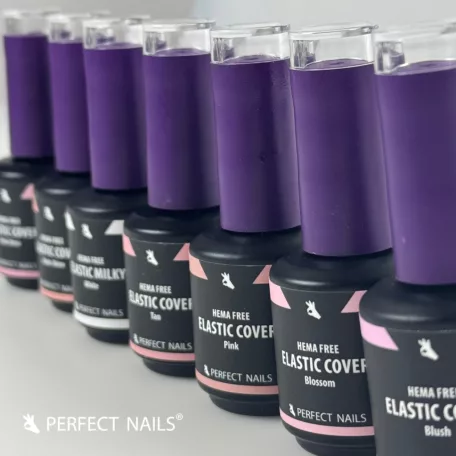 Elastic Cover Base Gel - Hema Free Erősített Gél Lakk Alap - Blush - 8ml - Perfect Nails