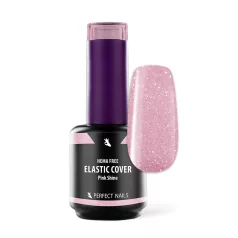   Elastic Cover Base Gel - Hema Free Erősített Gél Lakk Alap - Pink Shine- 15ml - Perfect Nails