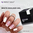Pudding Cover Gel - Építőzselé - White 15g - Perfect Nails