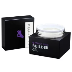   Pudding Cover Gel - Építőzselé - White 50g - Perfect Nails