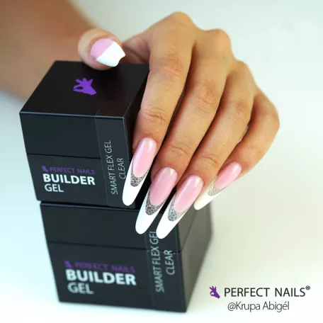 Smart Flex Gel Átlátszó Műkörömépítő Zselé - Clear 15g - Perfect Nails