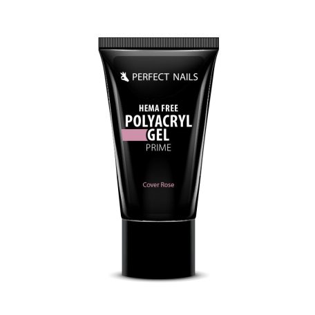 PolyAcryl Gel Prime - Hema Free Tubusos Polygel - Cover Rose 60g - Perfect Nails
