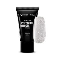   PolyAcryl Gel Prime - Hema Free Tubusos Polygel - Shimmer Latte 30g - Perfect Nails