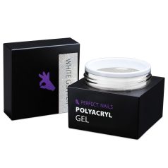   Perfect PolyAcryl Gel - Polygel White Glitter 15g - Perfect Nails