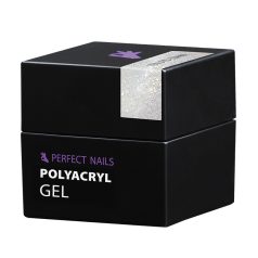   Perfect PolyAcryl Gel - Polygel White Glitter 50g - Perfect Nails