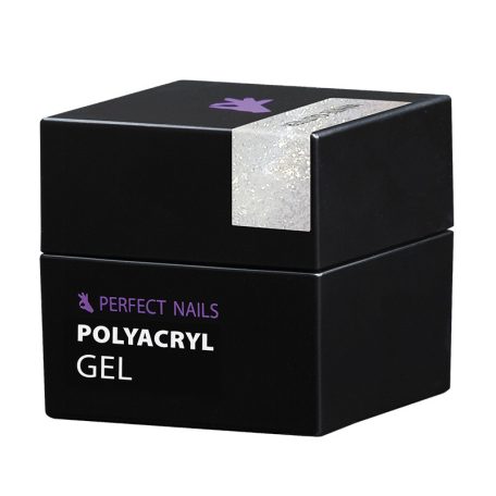 Perfect PolyAcryl Gel - Polygel White Glitter 50g - Perfect Nails
