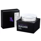 Milky White Soft Builder Gel - Hema Free Építőzselé 50g - Perfect Nails