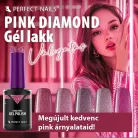 Hema Free Effect Gél Lakk - Shimmer Peony - 4 ml - Perfect Nails