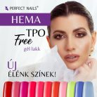 HEMA FREE Gél Lakk HF021 4ml - Hibiscus - Perfect Nails