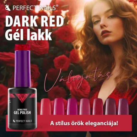 HEMA FREE Gél Lakk - Sour Cherry - 4ml - Perfect Nails