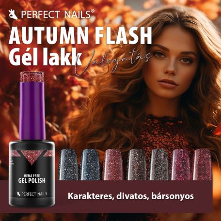 HEMA FREE Gél Lakk - Flash Copper - 4ml  - Perfect Nails