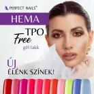 HEMA FREE Gél Lakk HF016 8ml - Fire - Perfect Nails