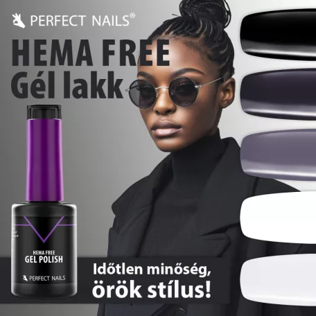 HEMA FREE Gél Lakk HF046 8ml - Stone - Perfect Nails