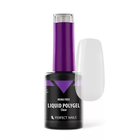 Liquid Polygel - Clear - 8ml - Perfect Nails