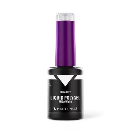Liquid Polygel - Milky White - 8ml - Perfect Nails