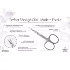 Perfect bőrvágó olló - Modern fecske - Perfect Nails