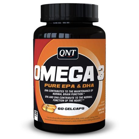 QNT Omega 3 1000 mg - 60 gélkapszula Omega3 vitamin készítmény