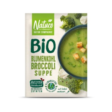 Natuco BIO Brokkoli-Karfiol Krémleves 37,5g