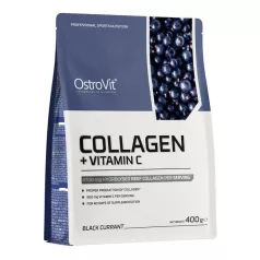 OstroVit Collagen + Vitamin C 400 g Blackcurrant