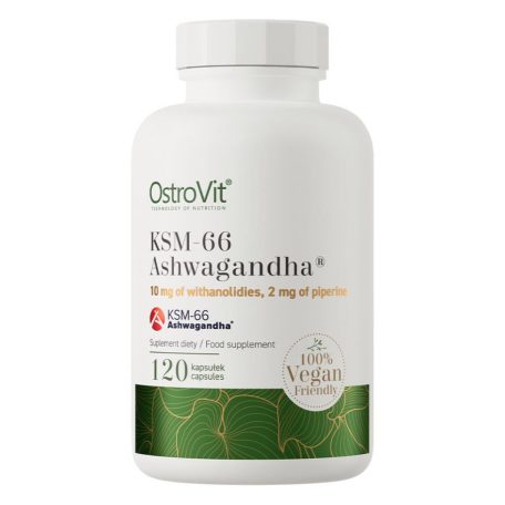 OstroVit KSM-66 Ashwagandha VEGE 120 Kapszula